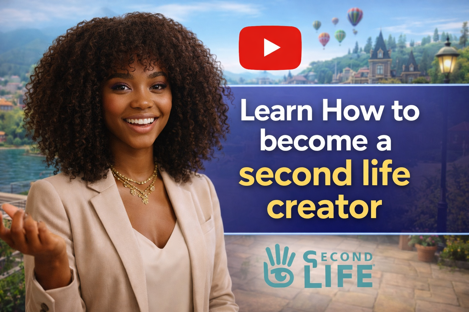 Second Life Creator Tutorial Thumbnail